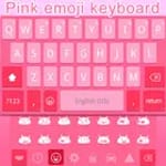 Pink Emoji Keyboard Emoticons icon