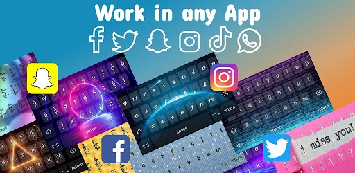 Font Keyboard PC screenshot
