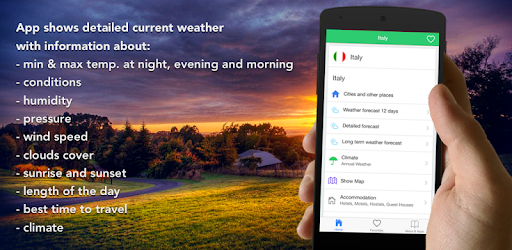 Thailand weather, forecast PC screenshot