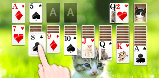 Solitaire Little Cat Theme PC screenshot