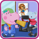 Fitness Games: Hippo Trainer icon