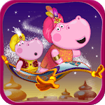Aladdin's adventures. Magic lamp icon