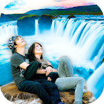 Waterfall Photo Frame - Waterfall Photo Editor New icon