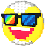 Pixel Art 3D: Coloring by Numbers with VOXEL icon