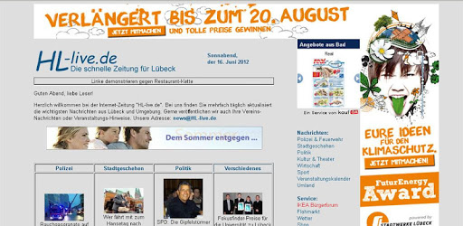 HL-live.de PC screenshot HL-live.de PC screenshot