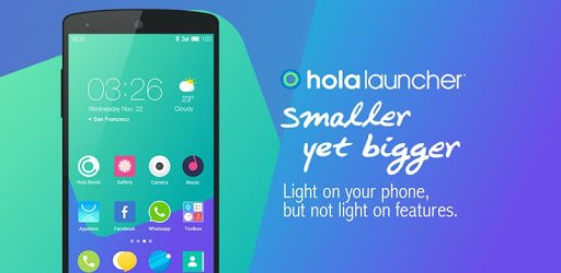 Hola Launcher- Theme,Wallpaper PC screenshot
