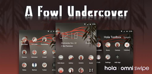 A Fowl Undercover Hola Theme PC screenshot A Fowl Undercover Hola Theme PC screenshot