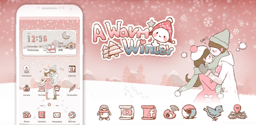 A Warm Winter Hola Theme PC screenshot