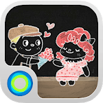 Chalk Art Hola Theme for PC
