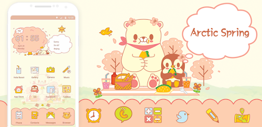 Arctic Spring Hola Theme PC screenshot Arctic Spring Hola Theme PC screenshot