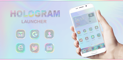 Rainbow Hologram - Hola Theme PC screenshot Rainbow Hologram - Hola Theme PC screenshot