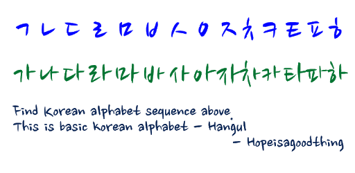 Hangul PC screenshot