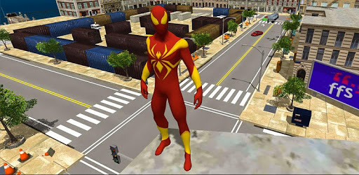 Flying Iron Spider Hero Adventure PC screenshot