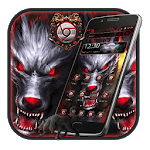 Horror Red Eye Wolf Theme icon