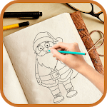 How to draw Christmas 2019 - Draw Santa Claus for PC