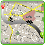 GPS Route Finder Exact Navigation Driving Live Map icon