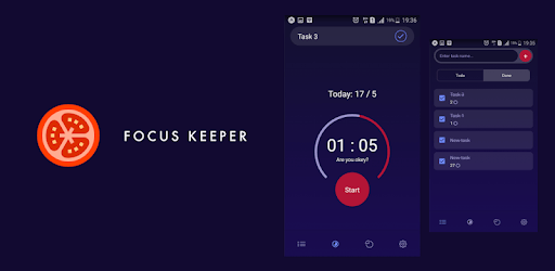 Focus Keeper - Pomodoro timer PC screenshot Focus Keeper - Pomodoro timer PC screenshot