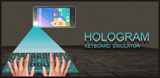 Hologram keyboard 3D Simulator PC screenshot Hologram keyboard 3D Simulator PC screenshot