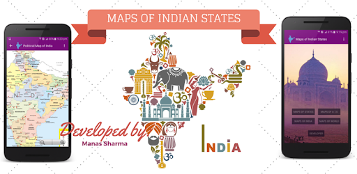 Maps of Indian States PC screenshot
