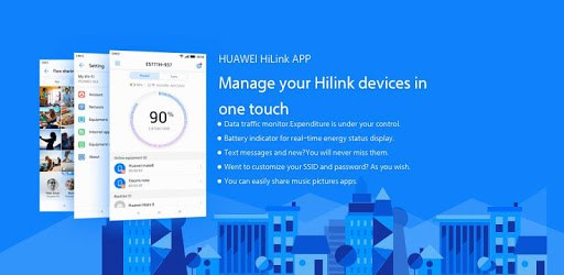 Huawei HiLink (Mobile WiFi) PC screenshot