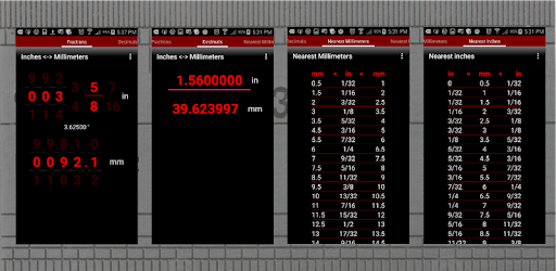 Inches - Metric Converter Free PC screenshot
