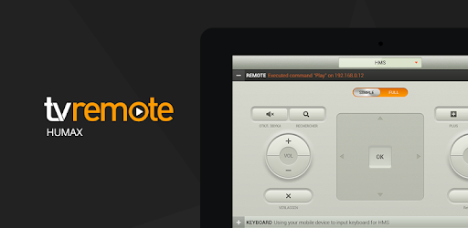 HUMAX Remote for Tablet PC screenshot HUMAX Remote for Tablet PC screenshot