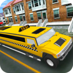 Urban Hummer Limo taxi simulator icon