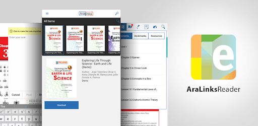 ARALinks eReader PC screenshot