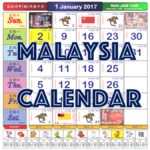 2018 ／2019 Malaysia Calendar icon