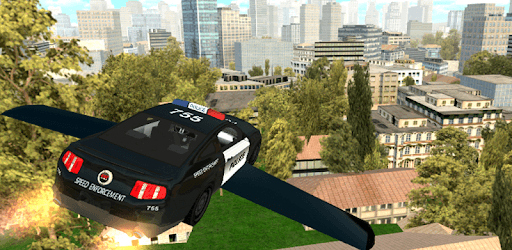 Flying Police Car Simulator PC screenshot