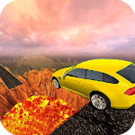 Wall Of Lava Volcano Cars 3D icon