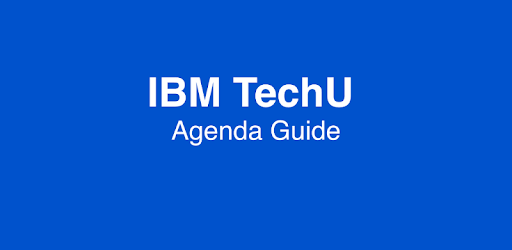IBMTechU Agenda guide PC screenshot IBMTechU Agenda guide PC screenshot