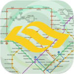 Singapore MRT Map icon