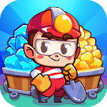 Idle Miner Simulator - Gold & Money Clicker icon