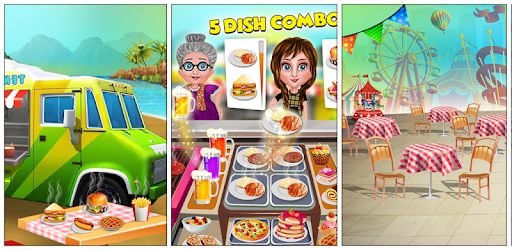 Food Truck Street Kitchen Cooking Games PC screenshot