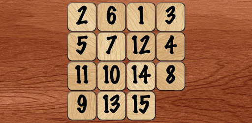 classic 15 puzzle PC screenshot classic 15 puzzle PC screenshot