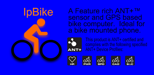 IpBike ANT+™ Bike Computer PC screenshot