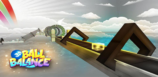 3D ball ice Run PC screenshot