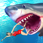 Angry Shark Attack Simulator 2018 icon