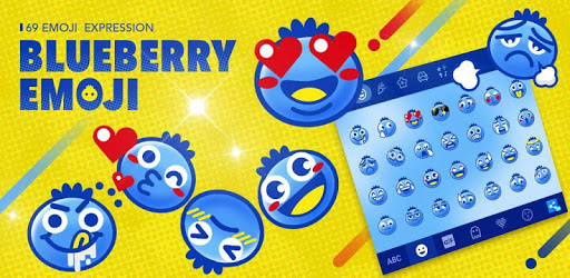 Blueberry Emoji Kika Keyboard PC screenshot Blueberry Emoji Kika Keyboard PC screenshot