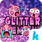 Glitter Emoji Stickers for Chatting (Add Stickers) for PC