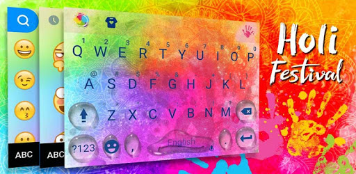 Holi Festival Keyboard Theme PC screenshot