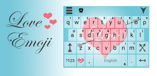 Pink Love Keyboard Theme PC screenshot
