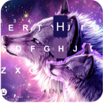 Starry Wolf Keyboard Theme icon