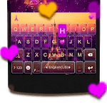 Romantic Paris Kika Keyboard icon