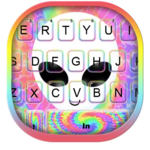 Alien Tie Dye Keyboard Theme icon