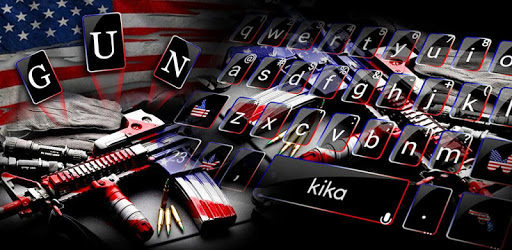 American Gun Keyboard Theme PC screenshot American Gun Keyboard Theme PC screenshot