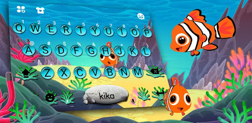 Animated Crown Fish Keyboard Theme PC screenshot