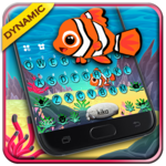 Animated Crown Fish Keyboard Theme icon