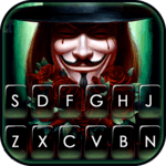 Anonymous Man Smile Keyboard Theme icon